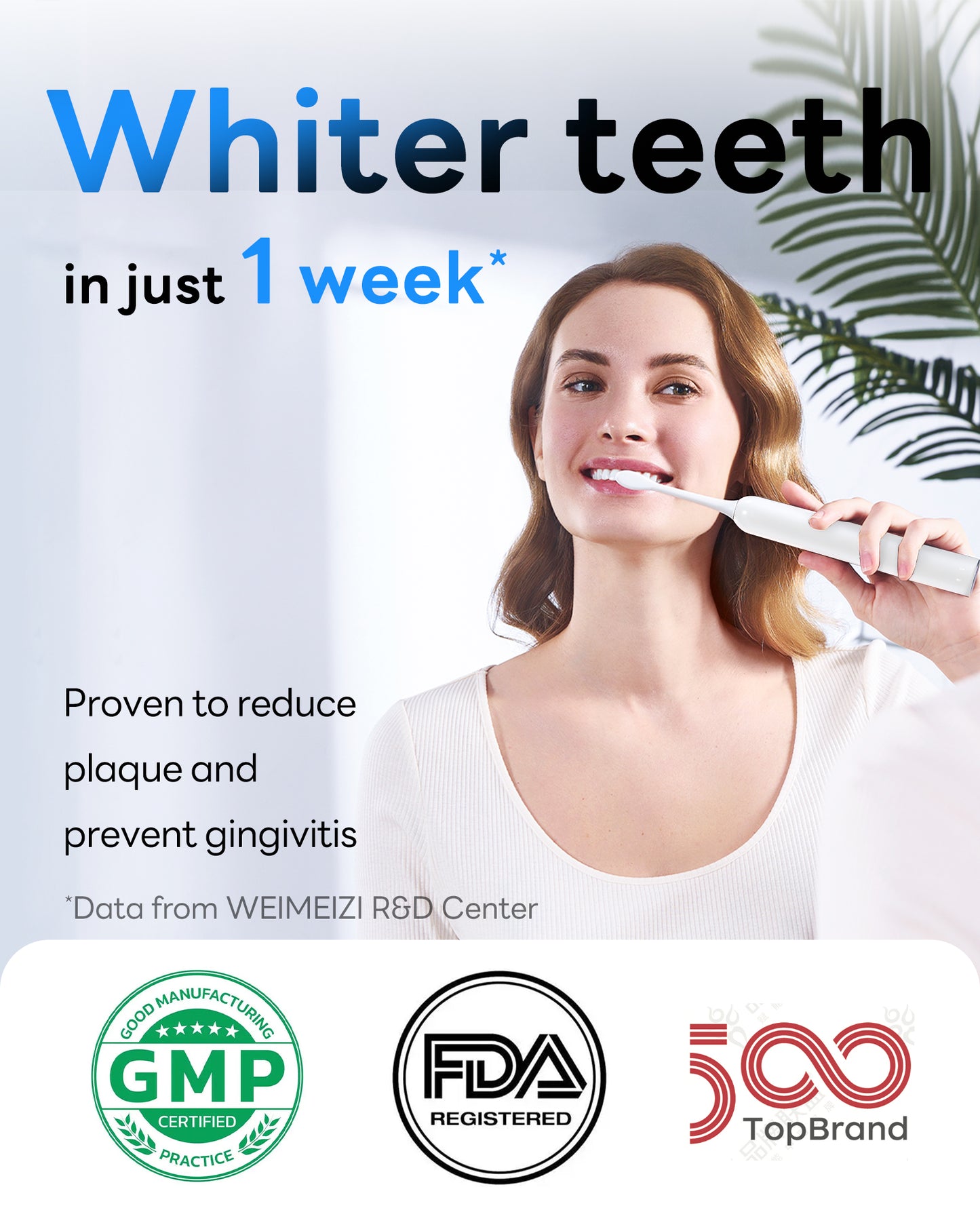 SAKYPRORAL Toothbrush Heads for G5S Electric Toothbrush, 2 Count Replacement Toothbrush Heads for Adults