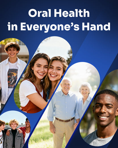 G5S Smart Electric Toothbrush 2 Brush Heads Black