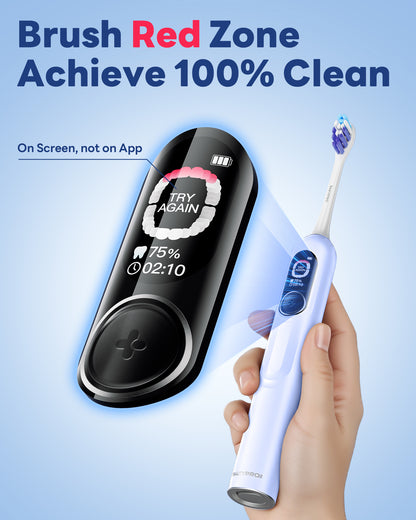 G5S Smart Electric Toothbrush 6 Brush Heads Blue
