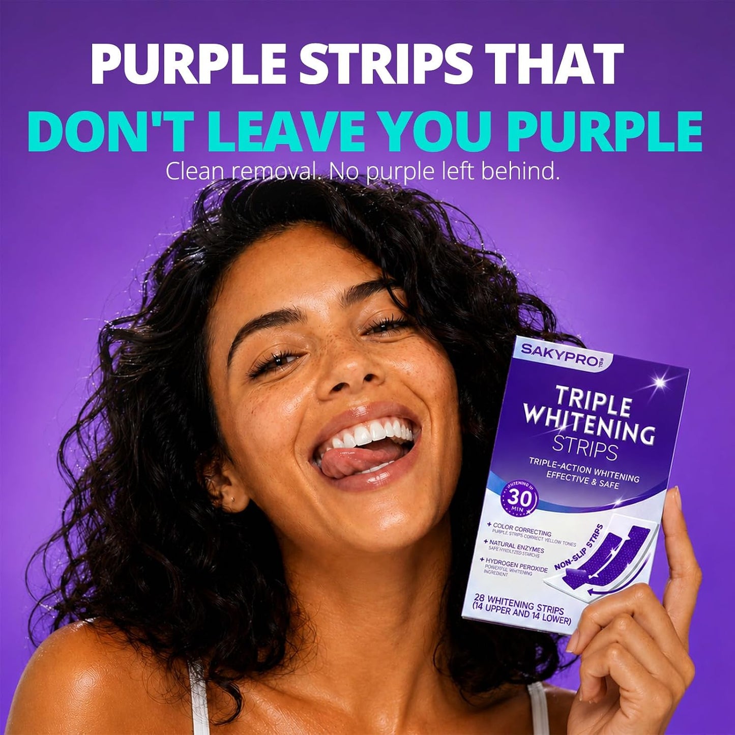 Purple Whitening Strips