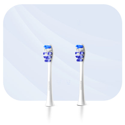 SAKYPRORAL Toothbrush Heads for G5S Electric Toothbrush, 2 Count Replacement Toothbrush Heads for Adults