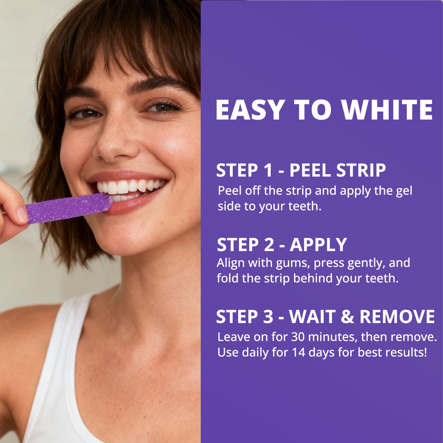Purple Whitening Strips