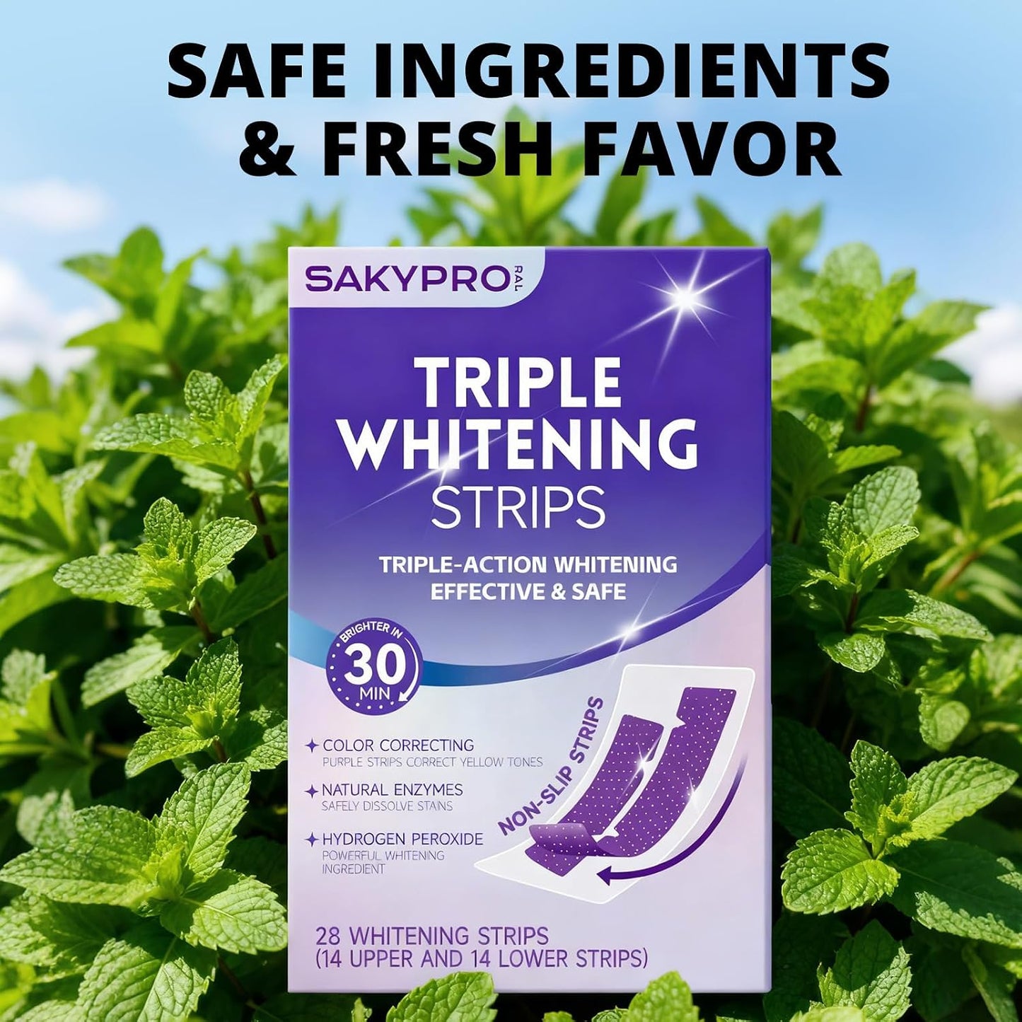Purple Whitening Strips