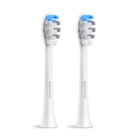SAKYPRORAL 2 Counts Replacement Toothbrush Heads - SP04